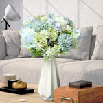 décoration intérieure bouquet fleurs artificielles pivoine hortensia modernes mariage anniversaire baby shower