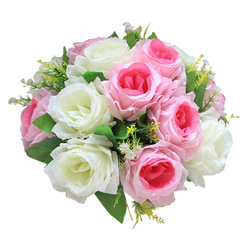 Support floral or ajouré classique mariage anniversaire noël bouquet fleurs artificielles