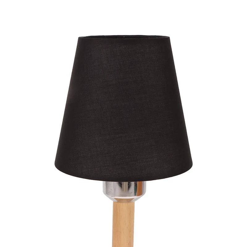 abat jour moderne rouge noir blanc beige vert turquois tissu texturé minimaliste lampe table