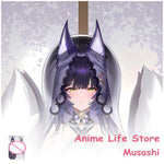 coussin anime violet doux zip double face dessin animé décor maison 45x45cm