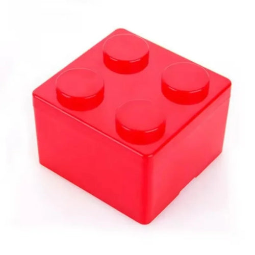 boîtes rangement brique lego jaune rouge bleu vert contemporain ludique plastique fournitures organisateur