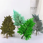 bouquet artificiel moderne violet beige blanc vert rose bleu feuilles fines minimalistes intérieur