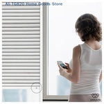 supports rideau blancs modernes vis ronds lisses opaques rideaux joints
