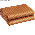 coussin lit marron clair tissé motifs géométriques moderne 150x200cm 180x200cm 200x220cm