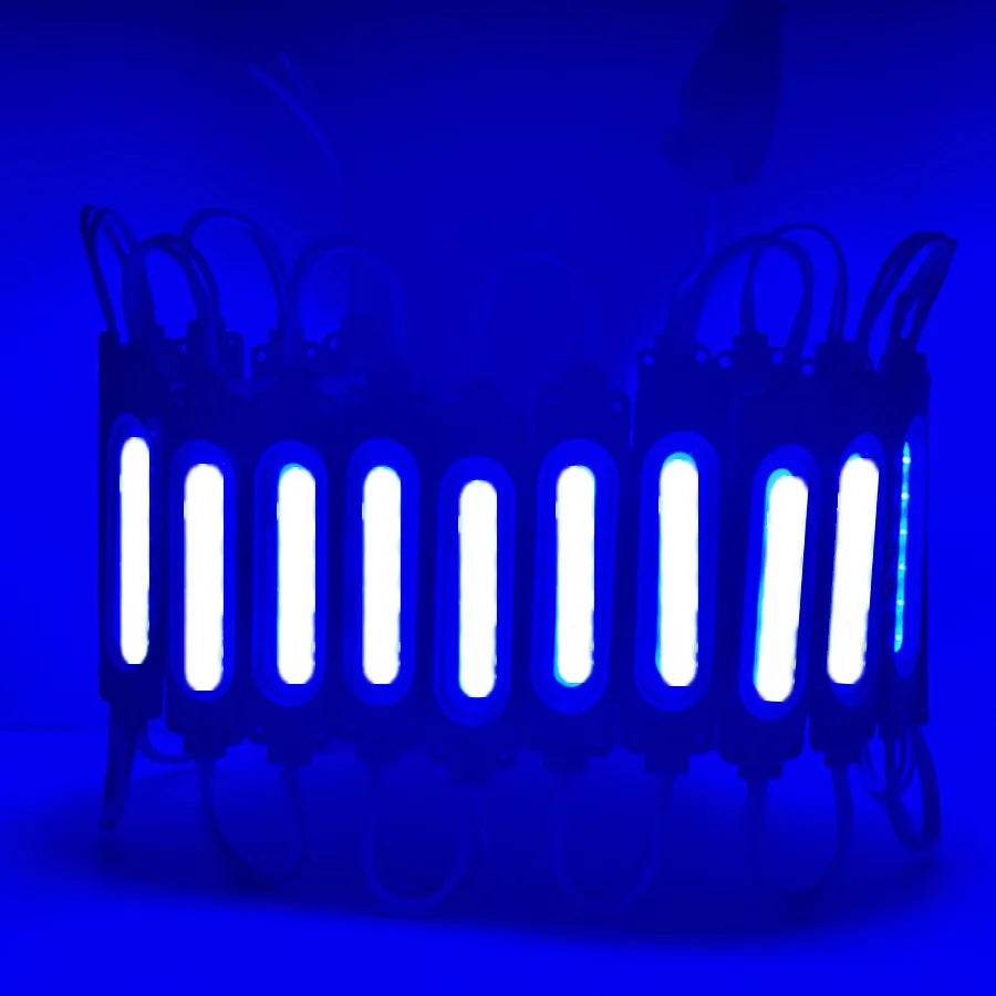 ampoules led cob bleu violet vert jaune rouge modernes compactes 12v certifiées ip65 20pcs