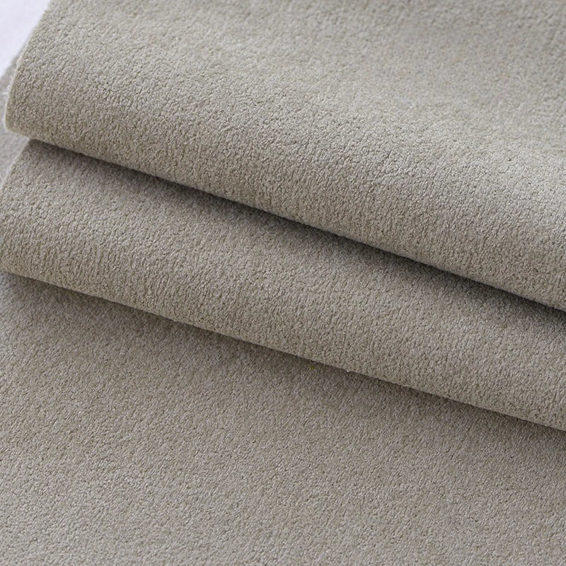 serviettes velours polyester imperméable moderne blanc beige vert gris bleu uni respectueux environnement