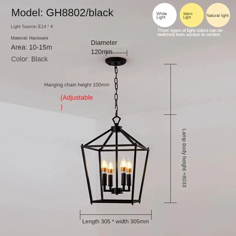 lampe suspendue moderne or noir structure métallique industrielle ampoles echangements