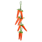 décoration murale guirlande fruits artificiels moderne réaliste clips vert rouge jauneintérieur
