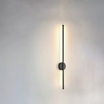 lampes murales modernes led minimalistes noires fixation murale golden 40cm 55cm