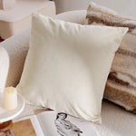 taies d'oreiller décoratives patchwork fleurs géométrique rayures moderne maison coton polyester