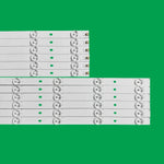 ruban led blanc moderne kit 12 pièces éclairage certification standard tension