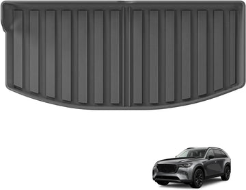 tapis sol voiture noir rayures horizontales antislip waterproof intérieur moderne