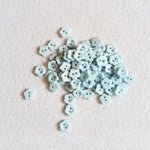 boutons résine fleurs multicolores simples lavables écologiques sans nickel 100pcs⌀1.2cm