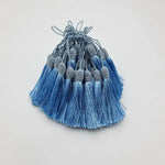 pompons dentelle africaine franges noeuds couture décoration rideau tissu coton