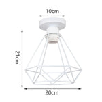 plafonniers led modernes industriels géométriques blanc gris éclairage quotidien