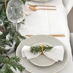 Ronds de serviette faits main pour mariage