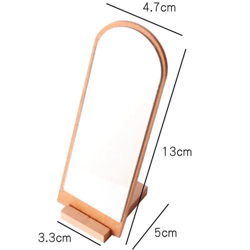 miroir pleine longueur résine bois naturel moderne adhésif deco maison poupée ornemental animaux nature
