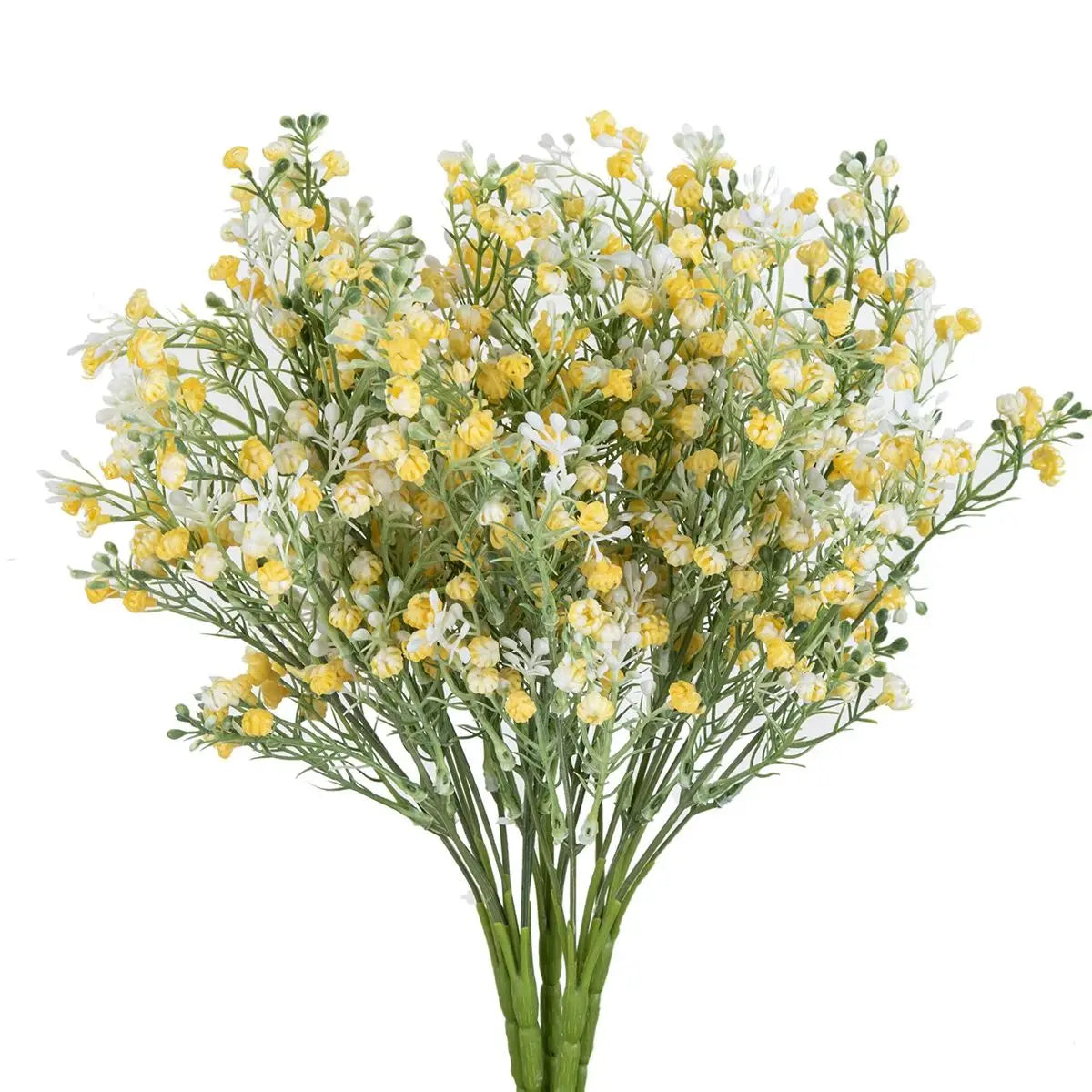 décoration intérieure moderne bouquet artificiel fleurs mixtes blanc jaune violet rose