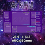 tapis jeu cartes noir antidérapant grande surface grille zones jeu collection jeux cartes