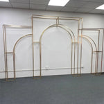 structure décorative moderne or géométrique intérieur extérieur 200cm 140cm