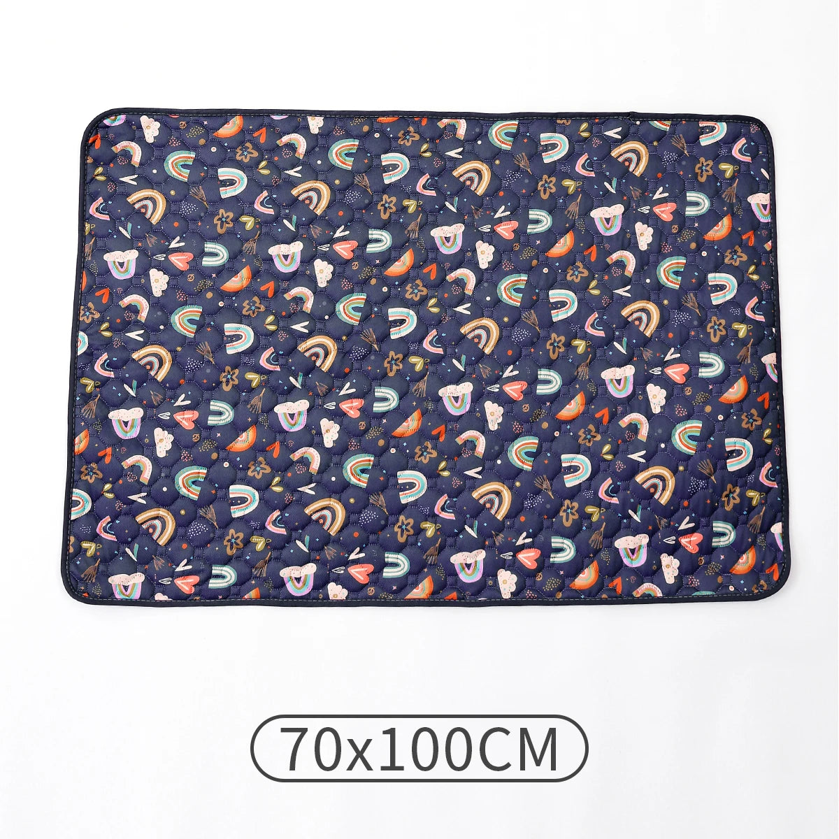 tapis animal grès beige ours marron texture quadrillée moderne doux absorbant