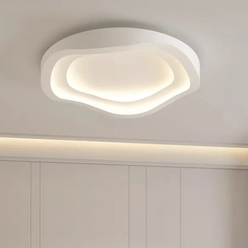 luminaire blanc moderne rideau fenetre chambre lumière led abs acrylique