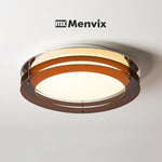 plafonniers modernes lampes marron doré argenté lumière led ondule