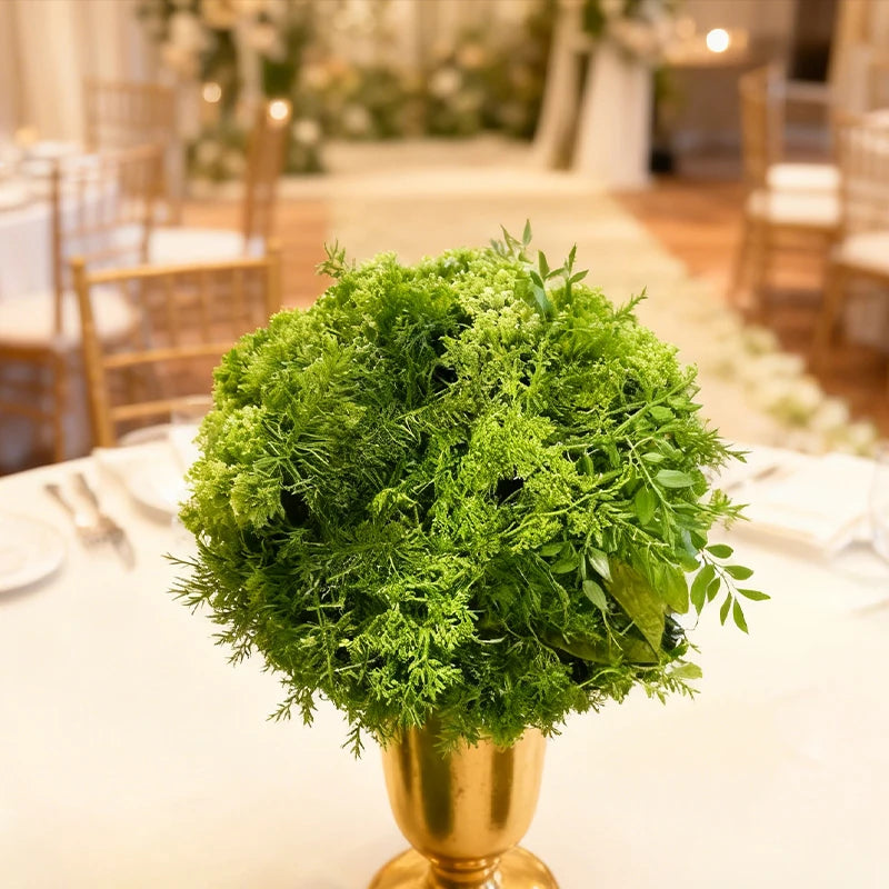décoration extérieure arche verte feuillage dense naturelle rustique événements anniversaires fêtes mariage
