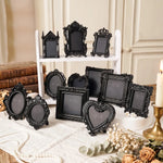 cadres photo vintage noir gothique floral romantique posable maison bureauextérieur
