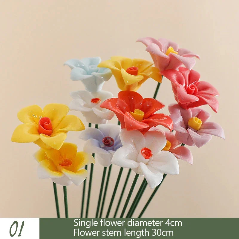 bouquet artificiel fleurs roses tulipes feuilles vertes moderne décoration intérieure anniversaire nouvelle année chinoise
