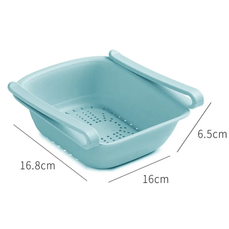 boîtes rangement réfrigérateur transparentes clips extensibles modernes pratique