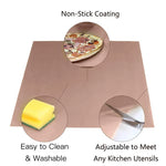 feuille cuisson non stick 30x40cm résistante chaleur moderne réutilisable imperméable resistant huiles