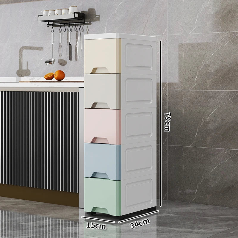 rangements mural blanc gris moderne minimaliste meuble tiroirs poignées roulettes
