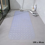 tapis douche gris bleu clair perforé anti dérapant drainage rapide moderne suction 70x38cm 53x53cm