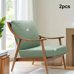 coussins chaise couverture canapé deux trois places tissu jacquard motifs géométriques élastiques moderne vert