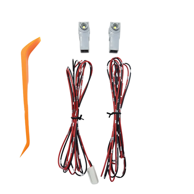 lampe led intérieure gris noir moderne lampes 120cm cable clip orange facile