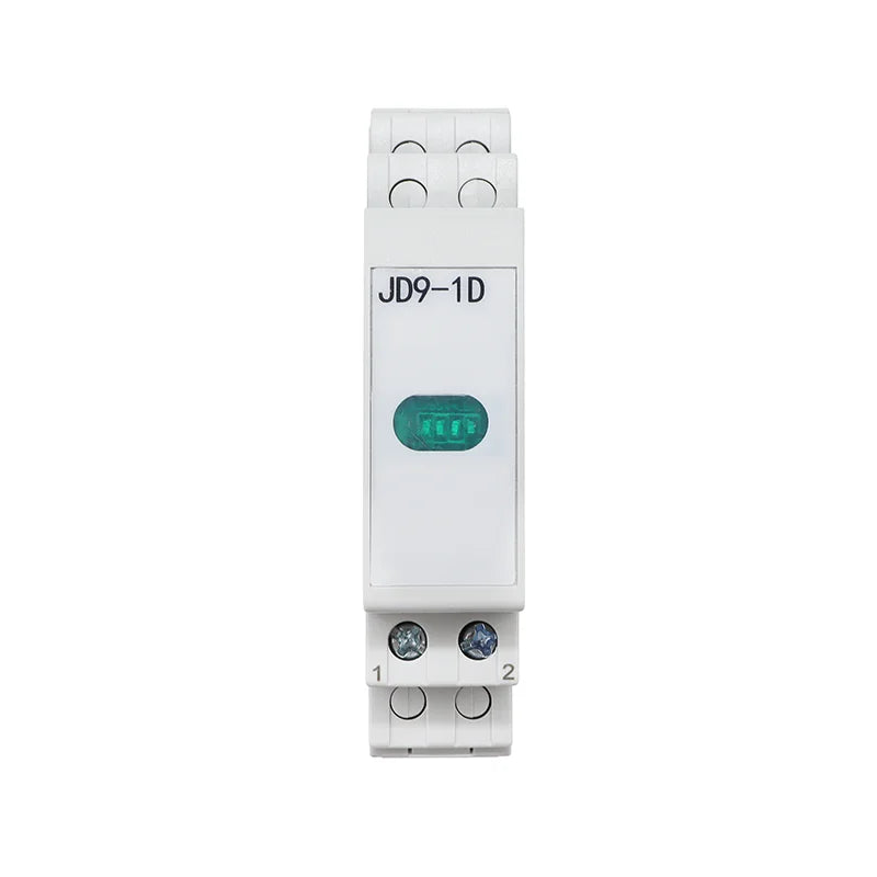 interrupteur électrique blanc rouge moderne rail voyants lumineux ac dc 230v
