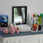 miniatures produits soins personnels rose blanc motifs fruits coeurs cartoon mignon ensemble ACCESSOIRE POUPEE