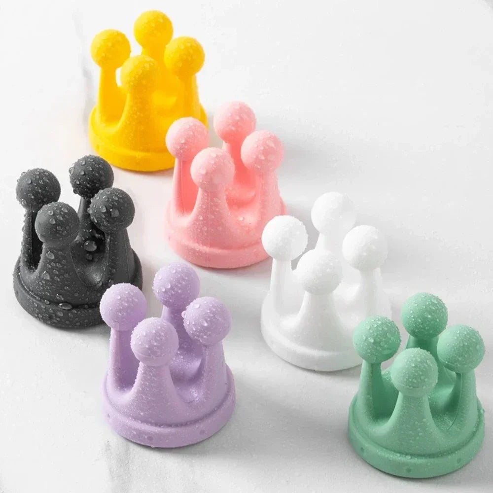 porte brosse dents salle bain adhésif silicone mural organisateur outils propre moderne pratique