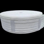 ruban rideaux multifonctionnel rayures horizontales blanc moderne adhésif clips métalliques polyester accessoire décoration maison