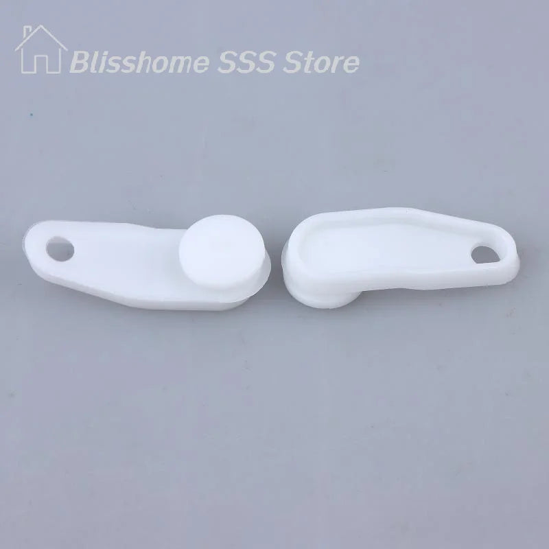 clips fixation blancs durables rideaux modernes plastique lisses chambre coucher