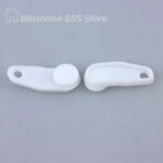 clips fixation blancs durables rideaux modernes plastique lisses chambre coucher