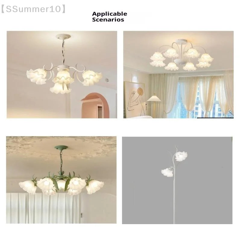 abat jour blanc plissé moderne opaque ø42 h113l190 e27 eclairage chambre salon
