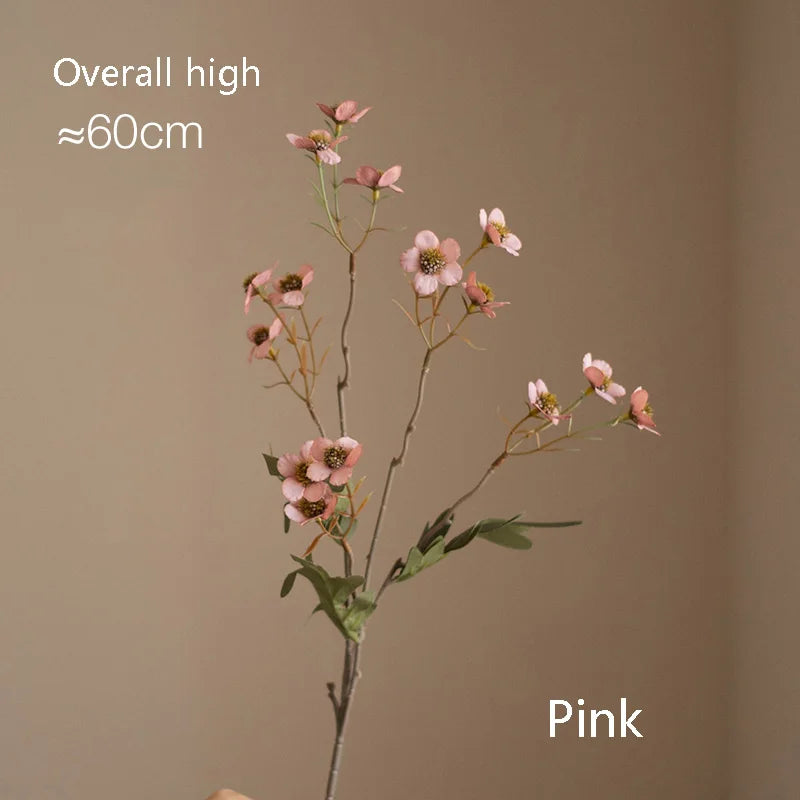 bouquet fleurs artificielles orange blanc vert moderne décoration intérieure maison salon événement festive
