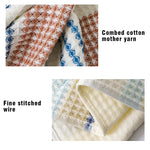 serviettes bain microfibre rayées lavables rapide absorption blanc rouge bleu jaune classique moderne toilette