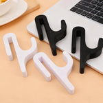 crochet douche adhésif noir blanc moderne salle bain organisateur suspendu serviettes essuie glace 10pcs