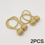 boucles magnétiques rideau corde tressée moderne beige blanc marron bleu noir rose gris orange