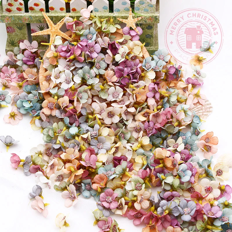 petites fleurs artificielles marguerite soie multicolores décoration maison mariage fête anniversaire