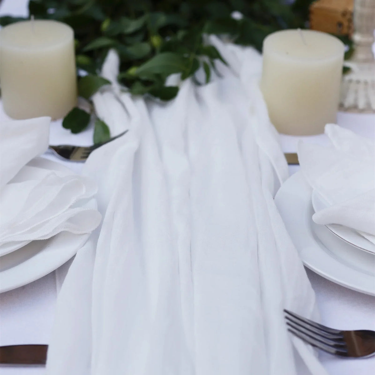 serviettes table vert olive rose bleu clair gris texture lin naturelle classique maison wedding