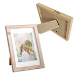 cadre photo bois naturel moderne blanc noir transparent verre protecteur 10x15cm 15x20cm A4